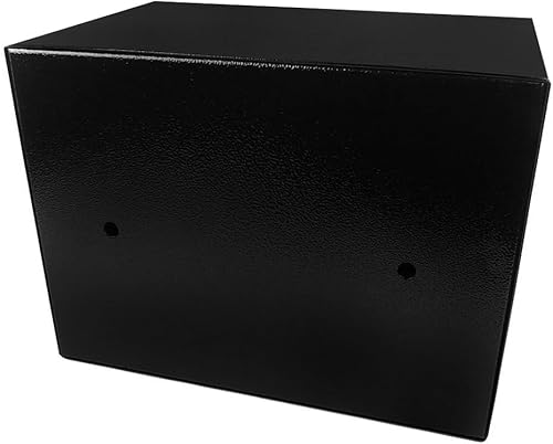Miniatura 4 de Caja Fuerte De Seguridad Electrónica Con Teclado Y Cerradura Para Llave, Tornillos De Anclaje Y Pilas Incluidas