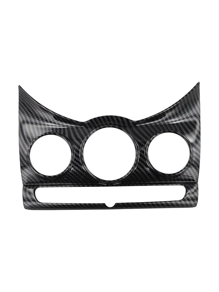 Coque de console centrale en fibre de carbone pour MINI Cooper S JCW F55 F56 2014-2023, garniture intérieure en ABS pour tableau de bord