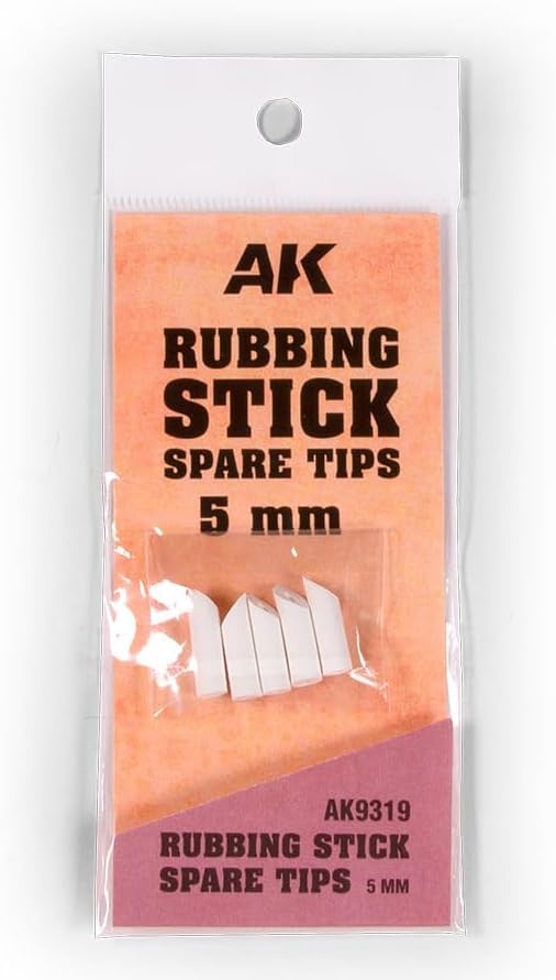 AK Tools AK9319 5X Spare Tips 5MM for Rubber Stick