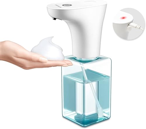 Miniatura 1 de Speensun - Dispensador automático de jabón, dispensador de jabón manos libres, 15.2fl oz, sensor infrarrojo de carga USB, sensor infrarrojo sin
