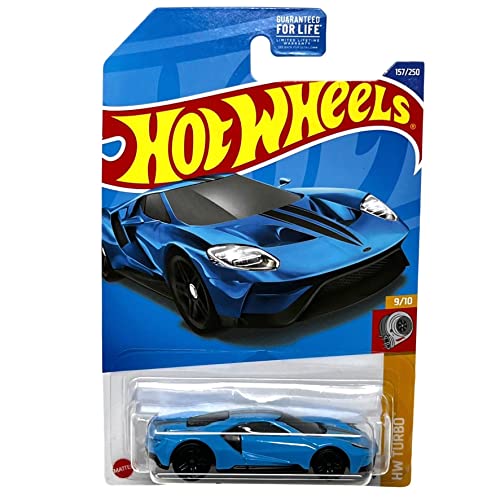 Hot Wheels 17 Ford GT Turbo 9/10 miniatura 1