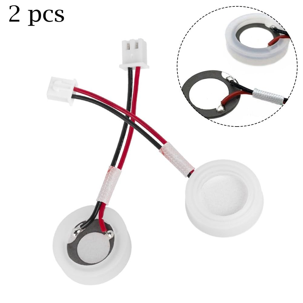 Whychstore Mist Maker, trasduttore piezoelettrico in ceramica, 16 mm, 3 MHz, per umidificatore e nebulizzatore, disco atomizzatore a ultrasuoni, ricambio per bonsai hotel home, confezione da 2