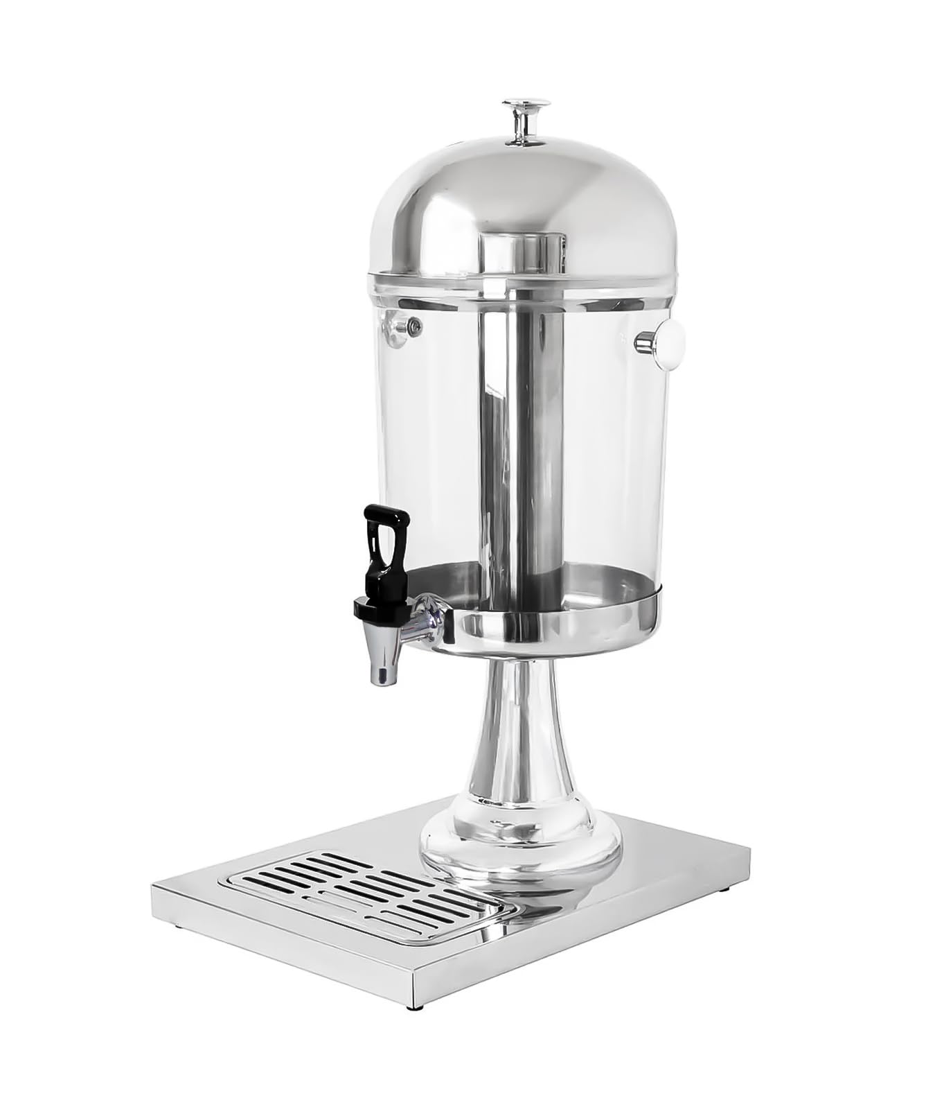 8L Juice,Beer,Drinks Dispenser for Parties Beverage Dispenser Stainless Steel Juice Machine Tea Beverage Dispenser Bucket of Cold Drinks Machines Leak-Proof Faucet Handle Design Juice Ding,Silver.