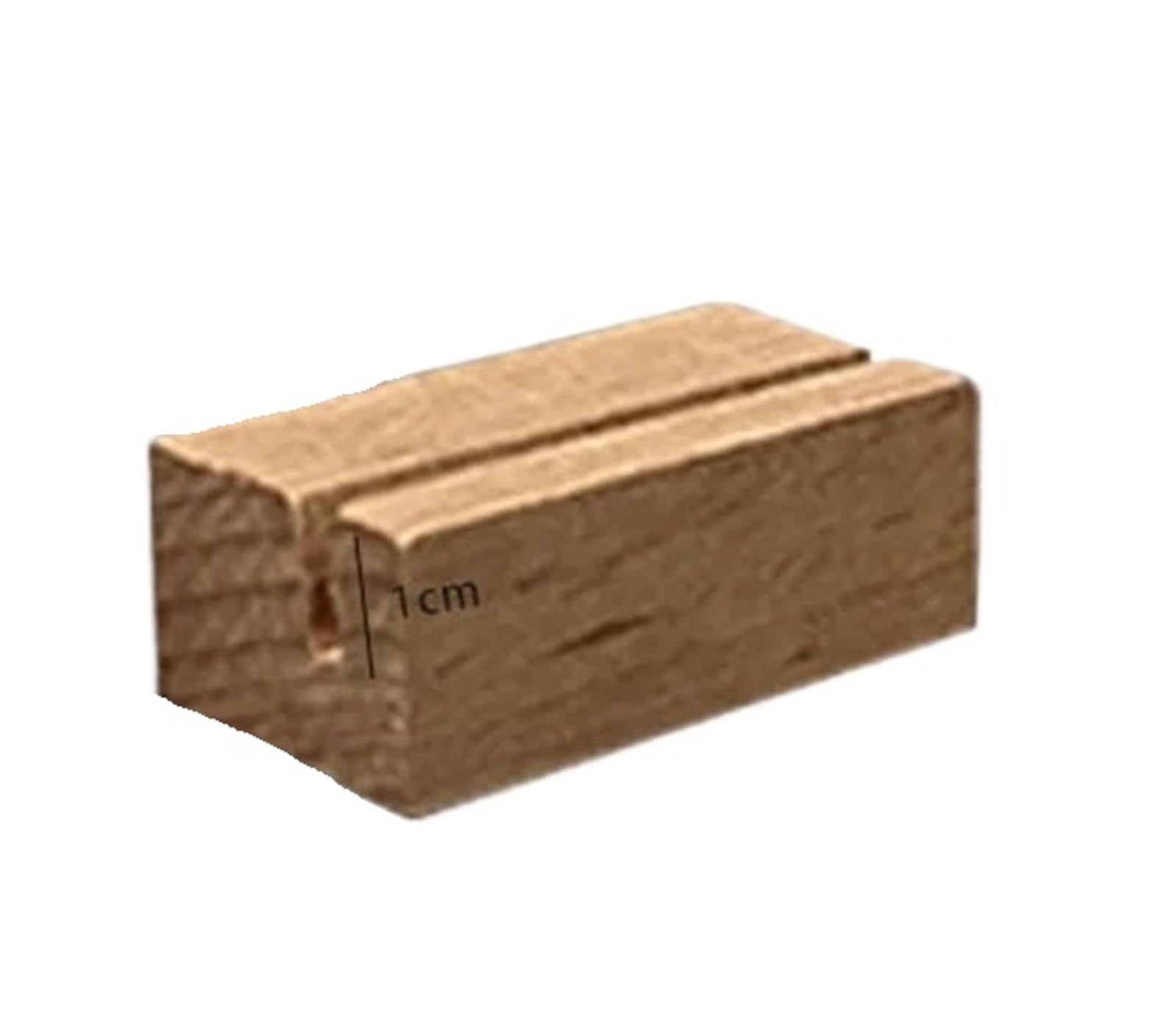 Zovloer Solid Wood Products Price Tag 8pcs Solid Wood Price Tag Holder Table Sign Display Stand For Labels And Menus Wooden Cards And Clips For Retail Store Boutique Restaurant(Color2,S)