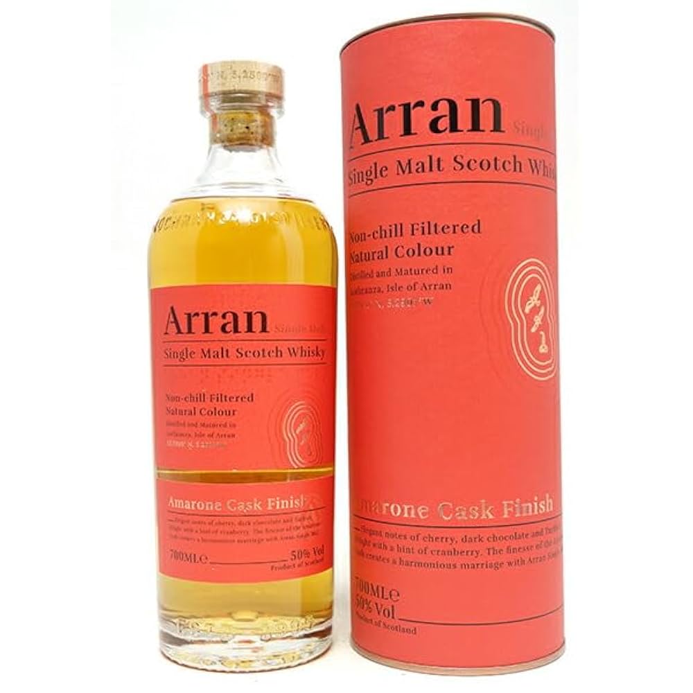 アラン シングルモルトスコッチ アマローネカスク Amazon.co.jp: ザ アラン モルト シングル アマローネ カスク 50
