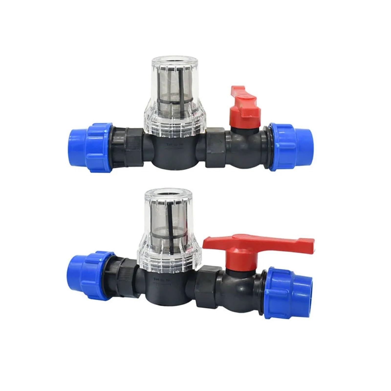 25mm 32mm Tubo in PE Connettore rapido Rubinetto Filtro Valvola acqua Raccordo for tubo in plastica Farm Outdoor Secchio di raccolta acqua piovana(32-A)