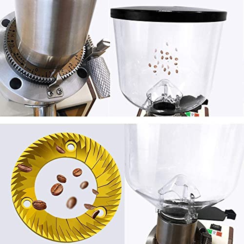 SXLCKJ Elektrische Kaffeemühle mit aus Italien importierter Harter Titanstahl-Mahlscheibe für Kaffeebohnen (Crusher) – Bild 5