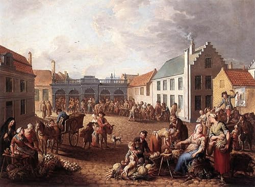 Jan Antoon Garemijn le Pandreitje à Bruges - Toile Murale pour Rompre la Monotonie des Bureaux