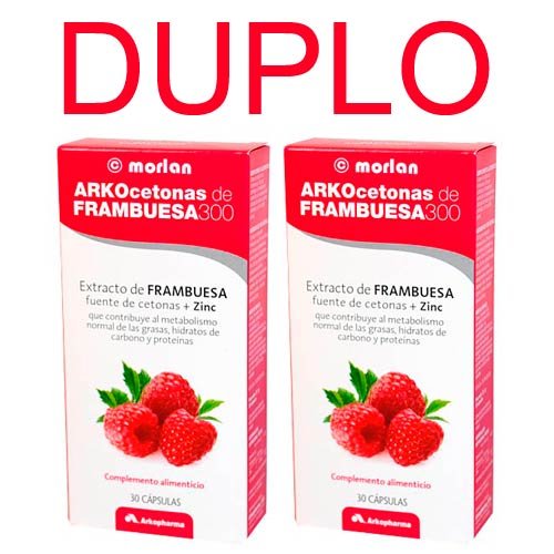 ARKOCETONAS DE FRAMBUESA PACK 30X2