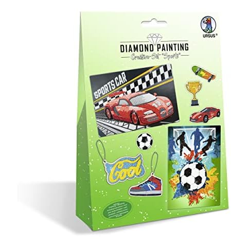 Ursus 43510003 - Diamond Painting Creative Set "Sports" Cover