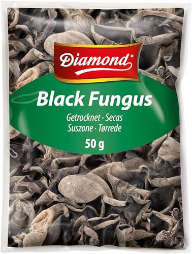 Diamond Mu Err Pilze / Black Fungus getrocknet (50 g Packung)
