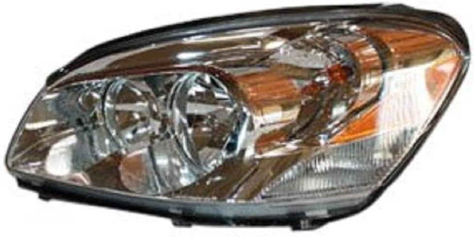 tyc left headlight assembly compatible with 2006-2011 buick lucerne driver side