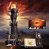 Glowing Lord Castle Building Set with Light Block, 969 PCS Compatible with Lego, STEM Gift Toy for 12+ Boys and Girls or Adults, Dark Tower Architecture Model