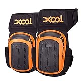 Knee Pads for Work, XOOL Professional Knee for Construction, Flooring, Gardening, Cleaning, Heavy...