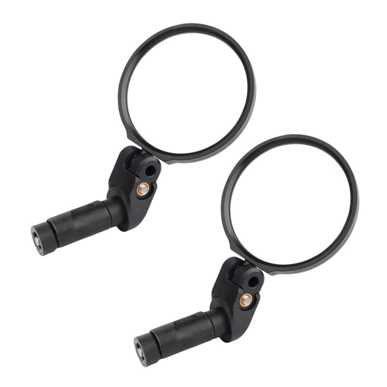 TOYANDONA 2 Ensembles Rétroviseurs De Guidon Réglables Pour Vélo De Convexes Pour Vélos De Montagne Installation Facile Outils Accessoire Pour Électrique Scooter 2 Pièces * 2