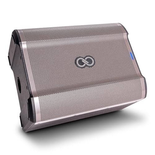 Sheeran Special Edition Busker - 200W tragbarer PA-Lautsprecher mit Akkubatterie, Bluetooth, 3-Kanal Mixer, Alesis FX, App, USB-Aufladung