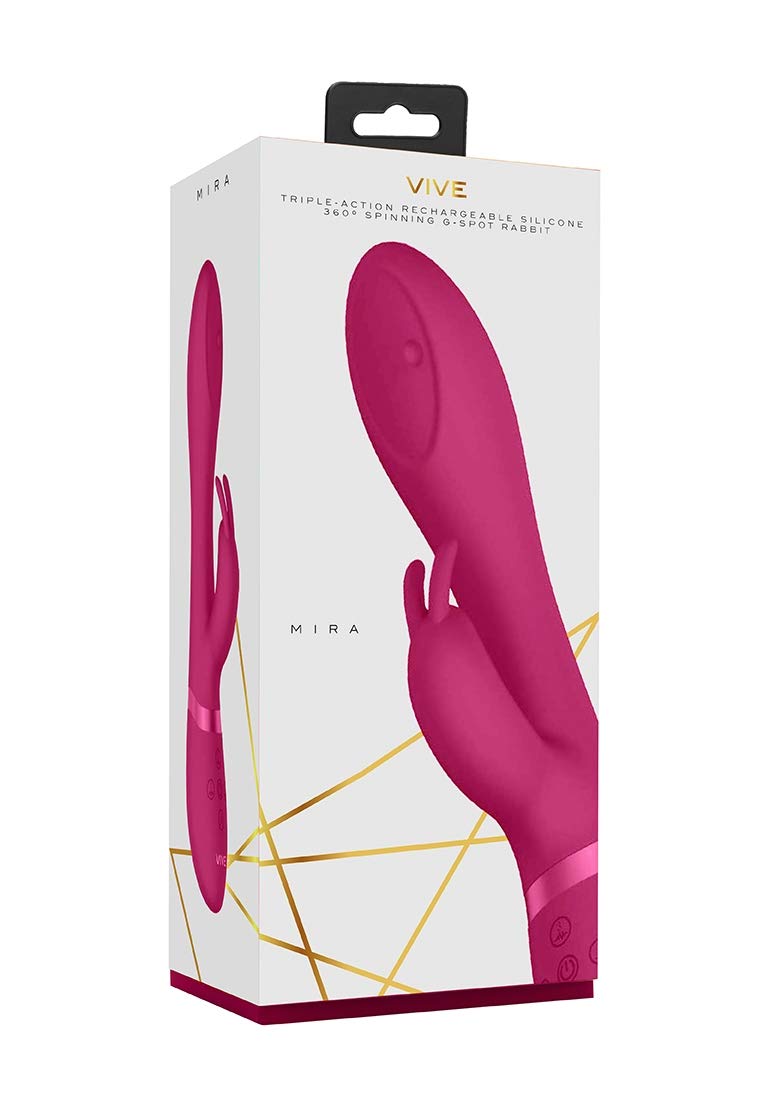 Shots VIVE - Mira Spinning G-spot Rabbit - Pink