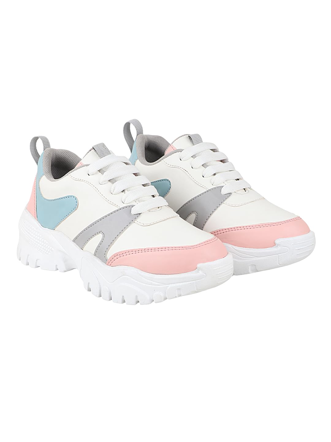 Women's Casual Walking Sneakers || Comfortable Lightweight Lace Comfy Travel & College