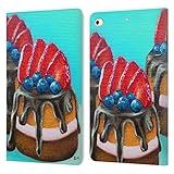 Head Case Designs sous Licence Officielle Myroslava Voloschuk Dessert Miniature Aux Baies Bonbons Coque en Cuir à Portefeuille Compatible avec Apple iPad Mini (2019)