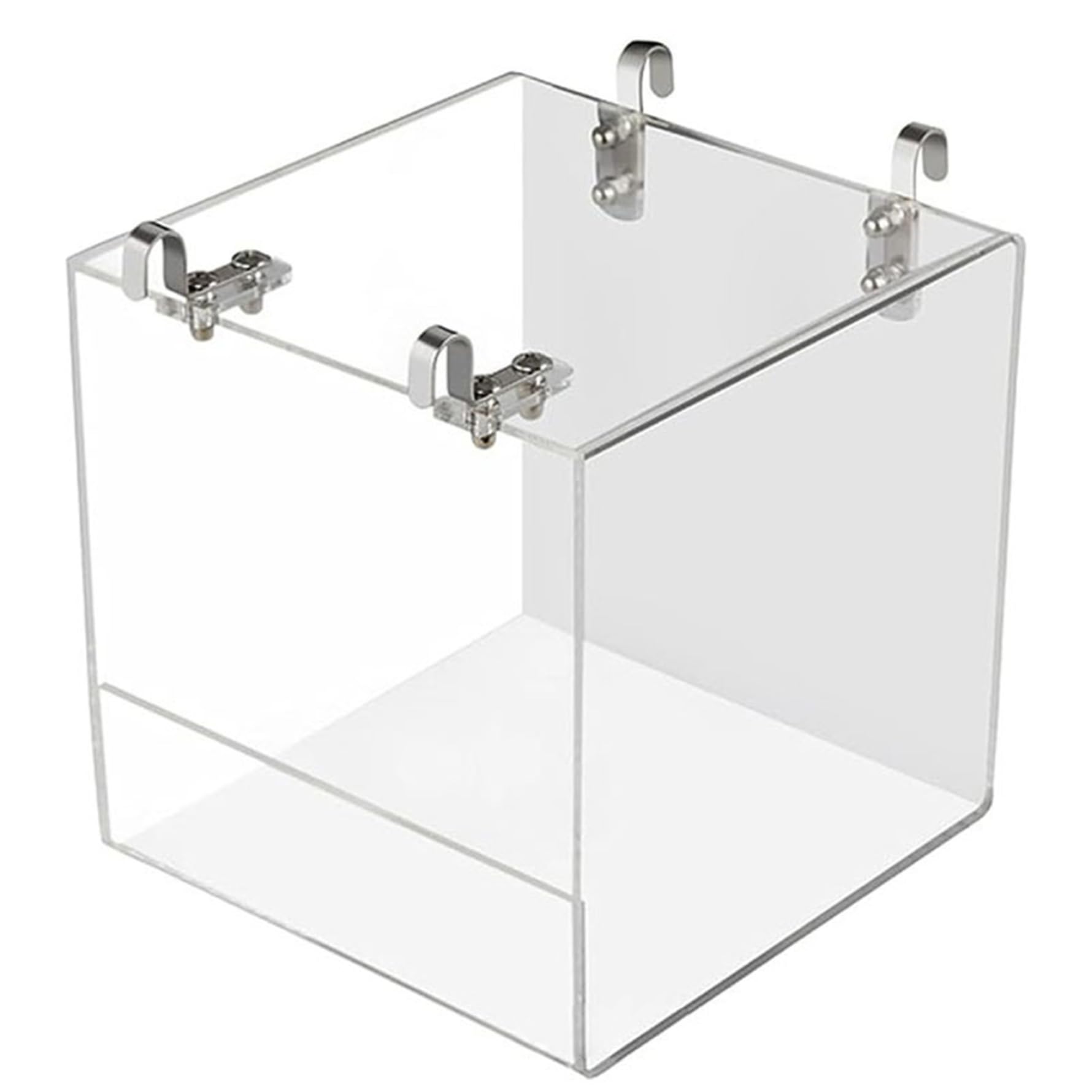 Bain d'oiseaux pour cage compact 5.1 pouces en plastique transparent suspendu