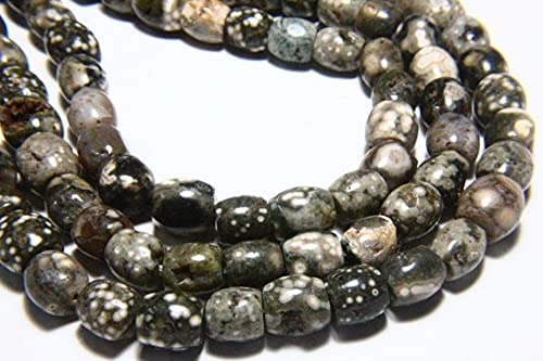 Ocean Jasper perles de joaillerie naturelle nuggets percés 11mm pour création de bracelet