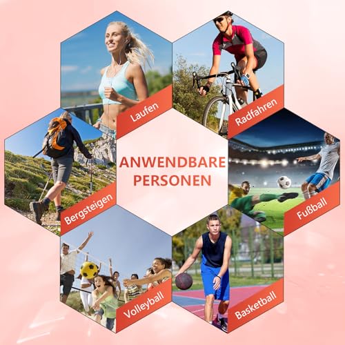 Yanlin Patella Stabilisierende Knieorthese, Patella Kniebandage, Kniebandage Verstellbare Knieorthesen, Verstellbarer Patellasehnenbandage, Rutschfest, Stoßdämpfend für Männer Damen (Grau)