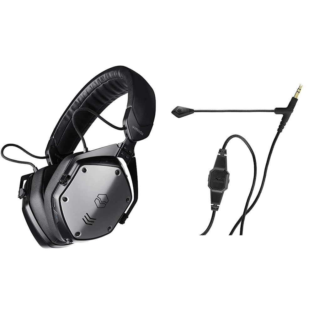 M-200 ANC Wireless Bluetooth Over-Ear Headphones + BoomPro Microphone