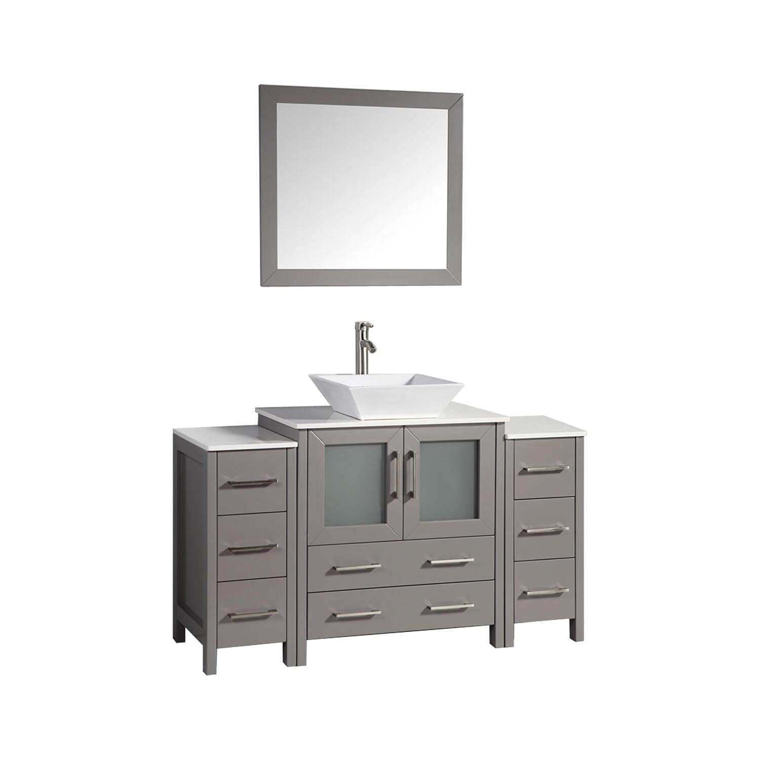 Vanity Art 54 Inch Vessel Single Sink