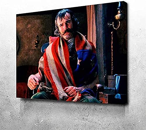 Miniatura 2 de NATVVA Póster de pared clásico de la película Bill The Butcher, decoración de pared, lienzo, impresiones artísticas, pintura, obra de arte retro,