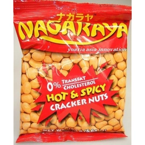Cracker Nuts (Hot N Spicy) - 5.64oz (Pack of 6) by Nagaraya Cover