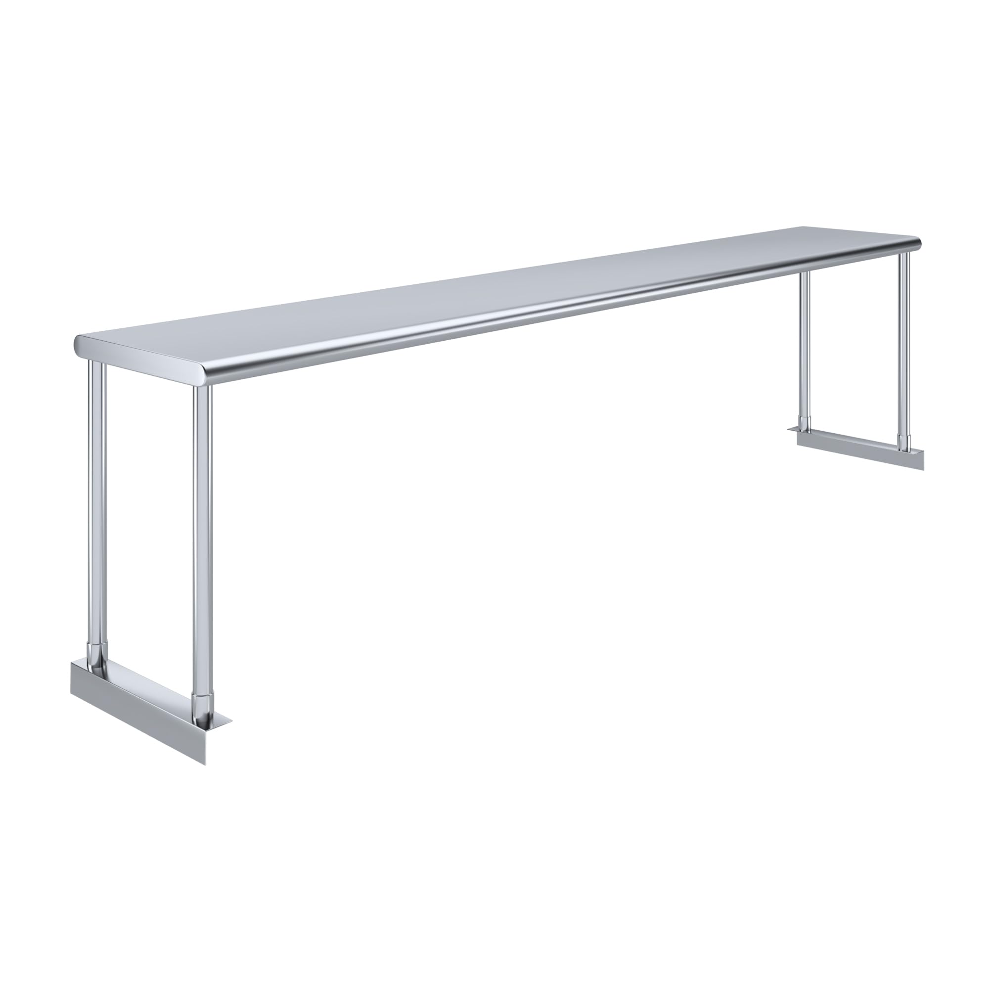 AmGood Stainless Steel Single Overshelf for 72