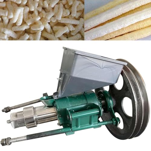 GYQSSD Rice Corn Puffing Extrusion Machine, Multifunctional Puffing Food Extruder, Crispy Corn Puff Food Machine with 7 Molds, Puff Snack Machine for Kitchen Food Processing