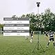 XbotGo Update T4 Stativ für Fußball-/Basketball-Aufnahmen, Bis zu 4 Meter Höhe, Mit Schnellwechselplatte, Tragetasche, Windbeständig, 1/4” Schraube Kompatibel mit den meisten DSLR-Kameras