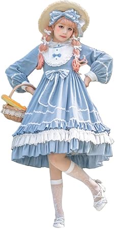 Amazon  ロリータ ワンピース ロリータ 服 可愛いワンピース メイド