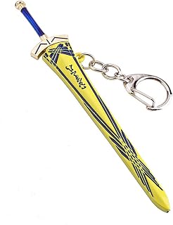 Excalibur sword saber keychain for anime fate 12cm/4.72in stay night anime prop Collectors