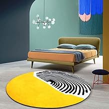 Export Quality Soft Woollen Round Carpet for Living Room Bedroom and Hall Size 4 feet