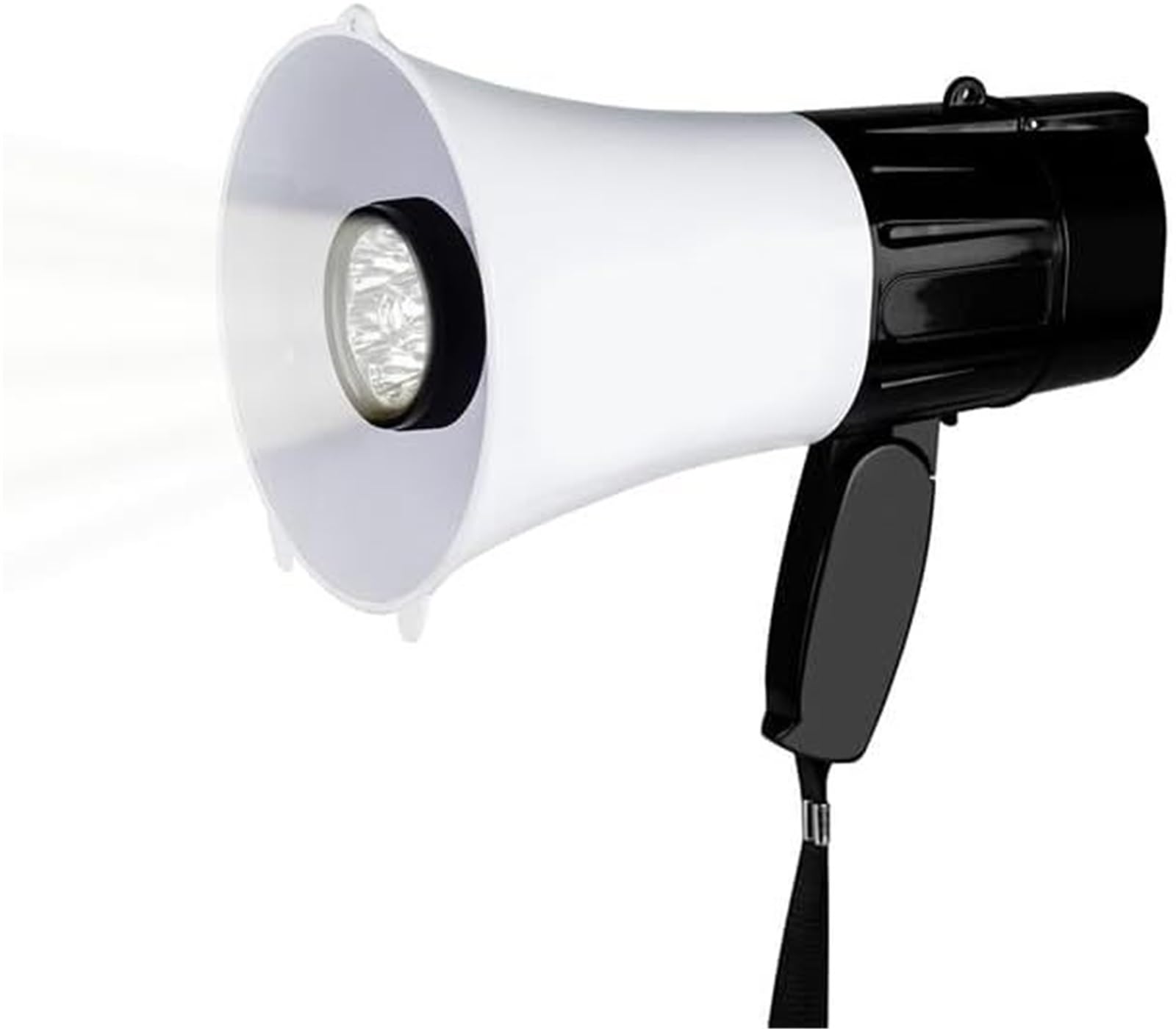 Mégaphone portatif avec microphone d'enregistrement et haut-parleur 30W robuste