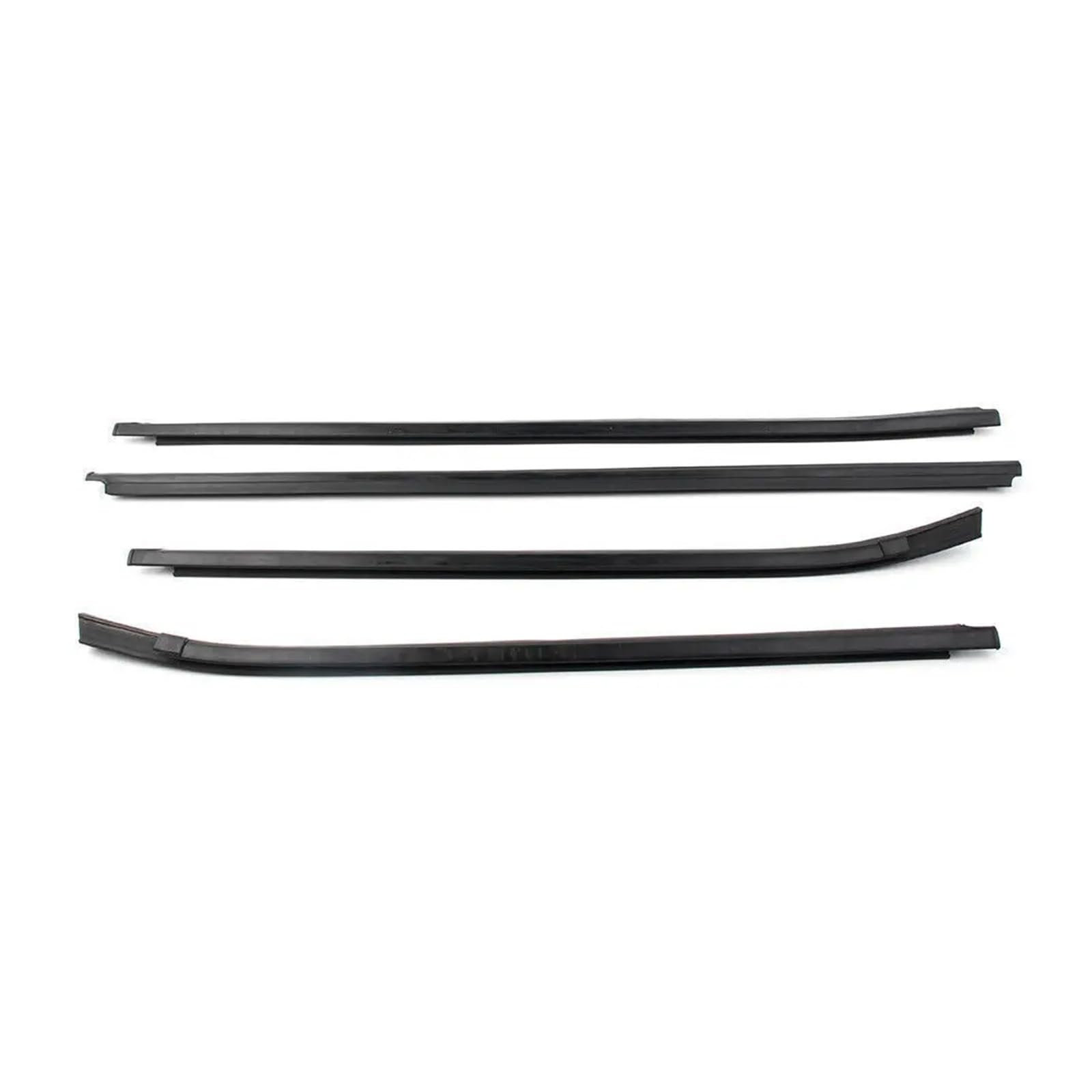 for Toyota for Hilux SR5 for VIGO MK6 2005-2014 4PCS Car Outer Windows Rubber Weatherstrip Car Door Seal Protector