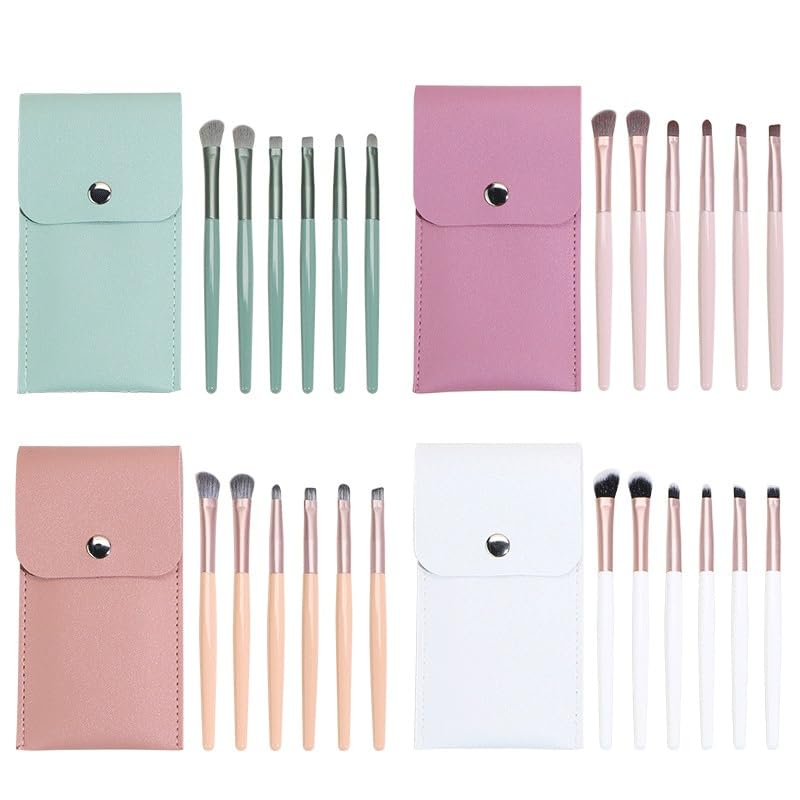 6-x-cosmetic-brush-set-portable-with-eye-shadow-eyebrow-brush-eye-makeup-toolColorArgento