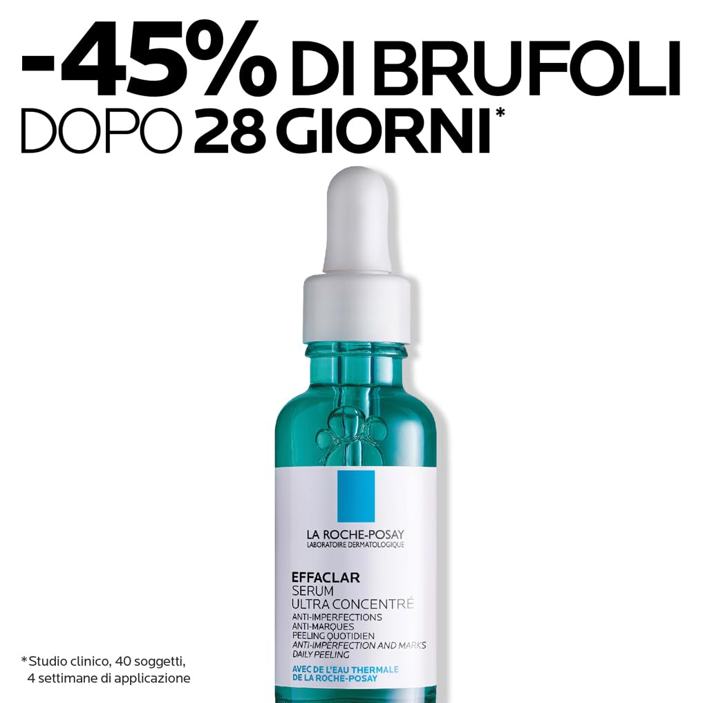 La Roche Posay Effaclar, Siero Peeling Ultra-Concentrato, Per Pelli a Tendenza Acneica, Azione Anti-Imperfezioni, Pelle Levigata + Routine Correlate a Questo Prodotto