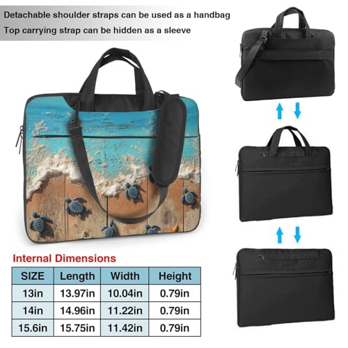 Maletín para portátil impermeable 14 pulgadas miniatura 4