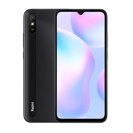 Xiaomi Redmi 9A Smartphone 2Gb Ram 32Gb Rom Telefono Cellulare, Schermo 6.53” Hd+ Mtk Helio G25 Processore Octa Core, Doppia Sim+Micro-Sd, 13 Mp Camera Ai Face Unlock Globale Versione (Grigio)