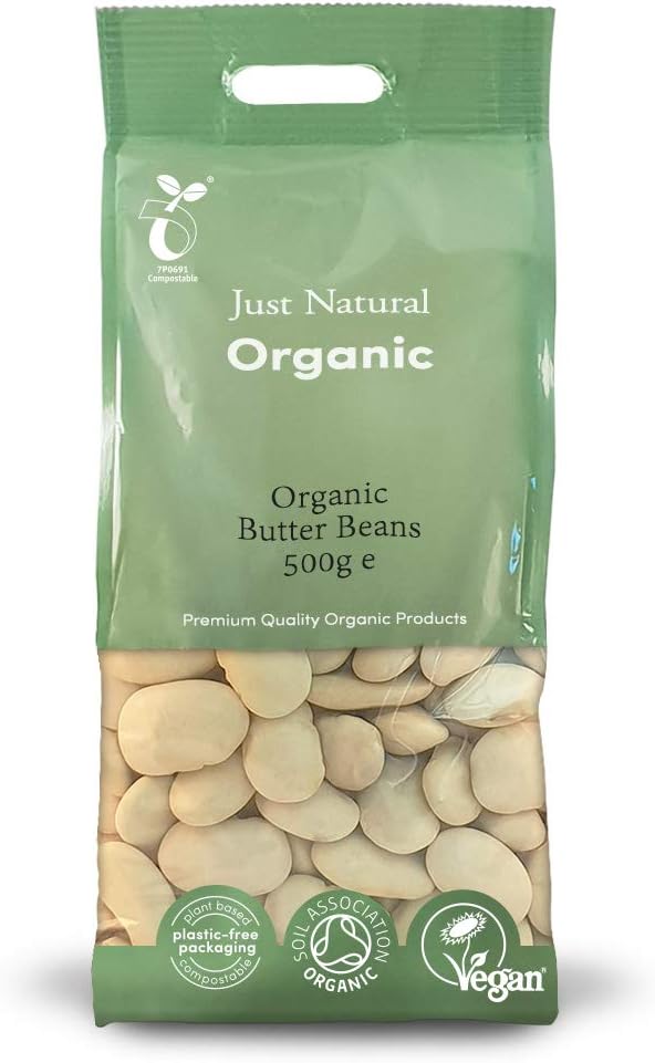 Organic Butter Beans 500g