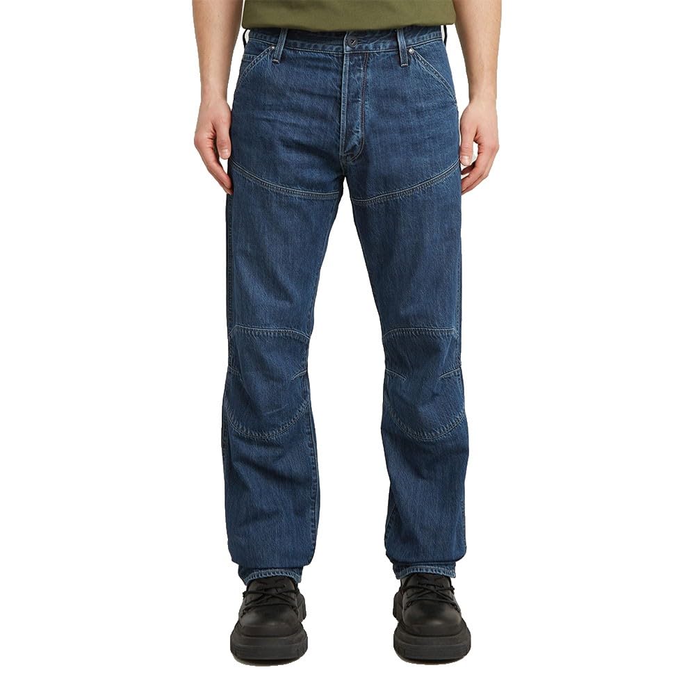 Jeans Uomo G-STAR D23699 D536 Elwood 5620 3D Regular H569 Antique Sentry Blue-image