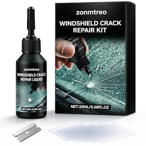 zonmtreo Cracked Windshield Repair Kit for Chips and...