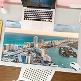 ⌨ Tapis de souris grand jeu: la taille du jeu de tapis de souris est de 31,5 x 11,8 pouces (30 * 80cm), ce grand tapis de souris a beaucoup d'espace pour votre ordinateur portable, souris, clavier et tasse, vous n'avez pas à le déplacer aussi souvent que le petit tapis de souris traditionnel, vous pouvez déplacer la souris librement sans interruption.