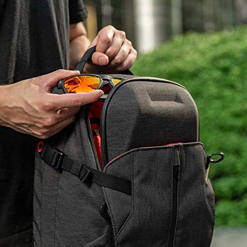 KEY SMART Urban Union Waterproof Cover for Commuter Backpack (Rain Cover, Black)4