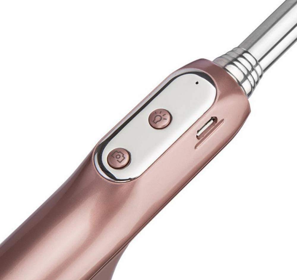 Selfie Stick Bluetooth,Aluminio Ligero,Todo en un diseño de Selfie Extensible,diseño Compacto