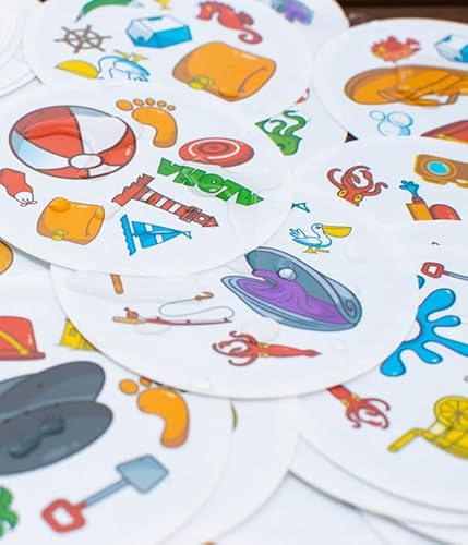 Galápagos, Dobble: À Prova d'Água, Jogo de Cartas Competitivo, 2 a 8 jogadores, 15 min