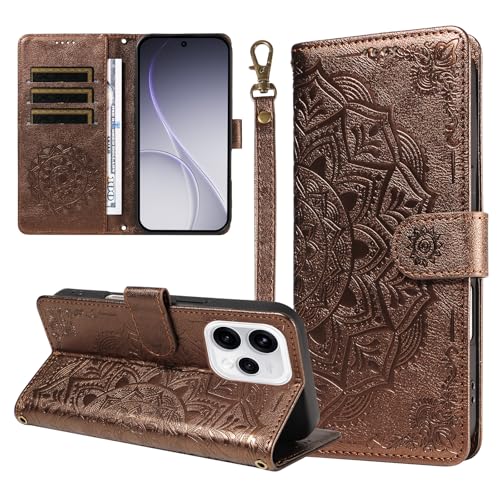 �X�}�z�P�[�X �Ή��@�� for Oppo Find X5 Pro �X�}�z�P�[�X�y�t���b�v�� �X�^���h�t�� �J�[�h�z���_�[ �������[ �}�O�l�b�g���� �E�H���b�g�zBrown